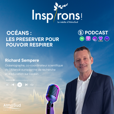 Alors que la 3ème Conférence des Nations Unies sur l’Océan (hashtag#UNOC3) se tiendra à Nice du 9 au 13 juin, pour mobiliser les dirigeants planétaires autour de l’action commune pour la résilience des océans, notre journaliste reçoit Richard Sempéré, Océanographe, géochimiste marin et atmosphérique, dans ce nouvel épisode de notre podcast Inspirons !
