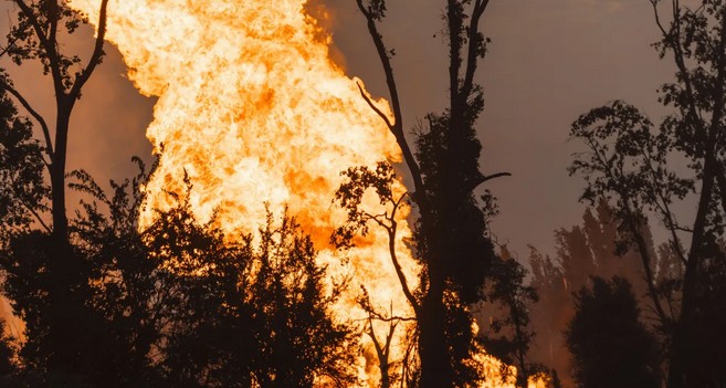 L'explosion d'un pipeline de gaz à Saint-Martin-de-Crau a aggravé la pollution de l'air en Camargues. Photo : Pompiers13