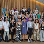 Des membres de la Coalition Scientifique internationale lors du congrès de Genève d'août 2025 pour un Traité mondial contre la pollution plastique. Photo : M.-F.D.