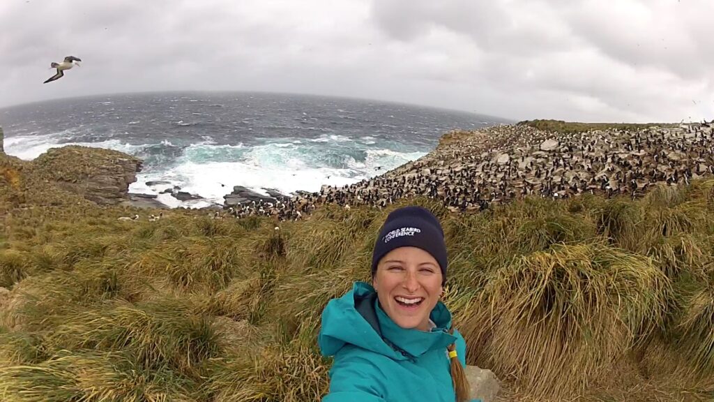 Docteure en écologie des populations spécialiste des albatros, Déborah Pardo est l'invitée du premier épisode 2026 du podcast d'Inspirons! pour débuter l'année sur un souffle d'écologie positive. Photo&nbsp;: D.B.