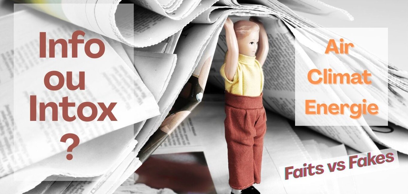 Pour Pierre-Charles Maria, les fake news climatiques relèvent d'"une démarche volontaire à jeter le doute pour faire régner la peur et inciter les gens à ne plus faire confiance, l'indispensable pour travailler en commun". Photo : création AtmoSud