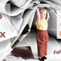 Pour Pierre-Charles Maria, les fake news climatiques relèvent d'"une démarche volontaire à jeter le doute pour faire régner la peur et inciter les gens à ne plus faire confiance, l'indispensable pour travailler en commun". Photo : création AtmoSud