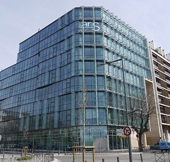 Le siège de l'ARS Paca à Marseille.