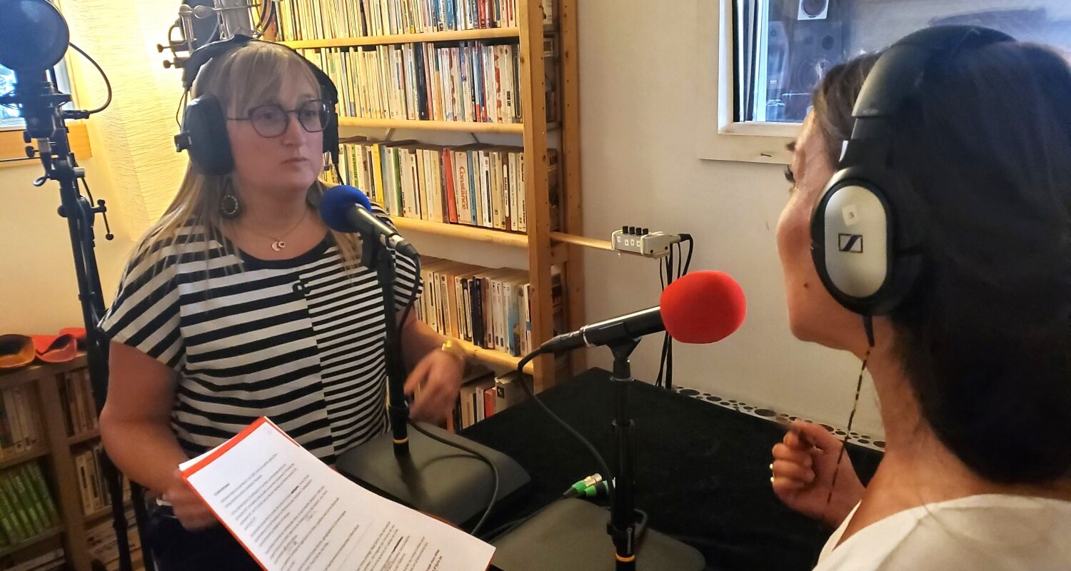 Elodie Briche, fondatrice de la start up d'Etat "Plus fraîche ma ville" est l'invitée de l'épisode podcast d'Inspirons ! du mois de juin dédié aux îlots de chaleur urbains. Photp : G.S.