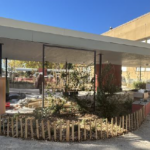 L'école Jacques Prévert de la ville de Lambesc est la première école de la métropole Aix-Marseille a avoir entrepris des travaux de désimperméabilisation et de renaturation. Photo : AMP
